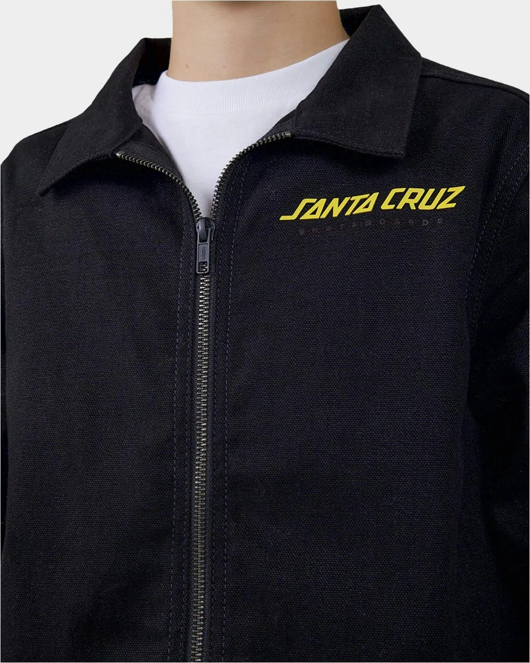 Snake Dot Strip Jacket | Black