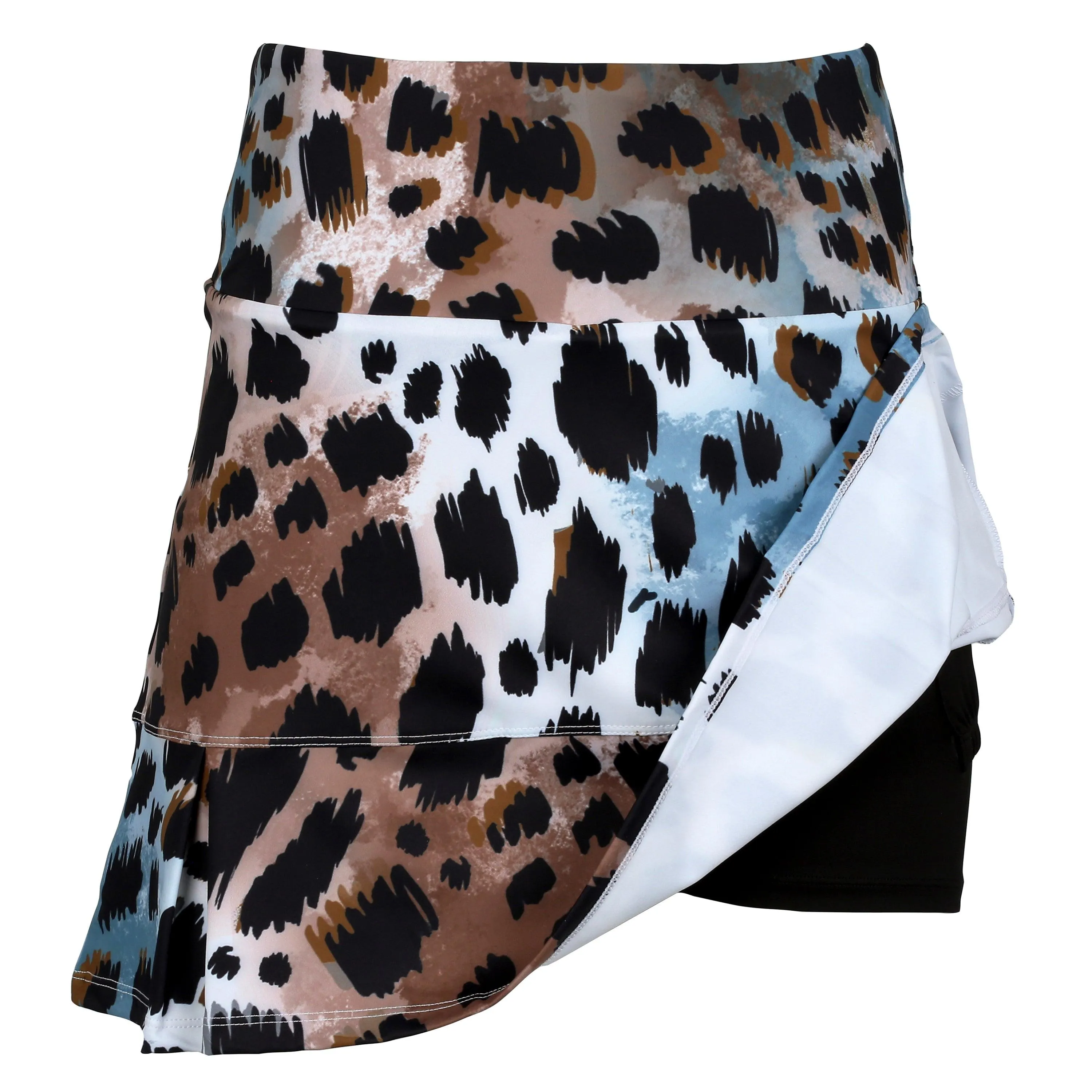Snow Leopard Skirt-Skort