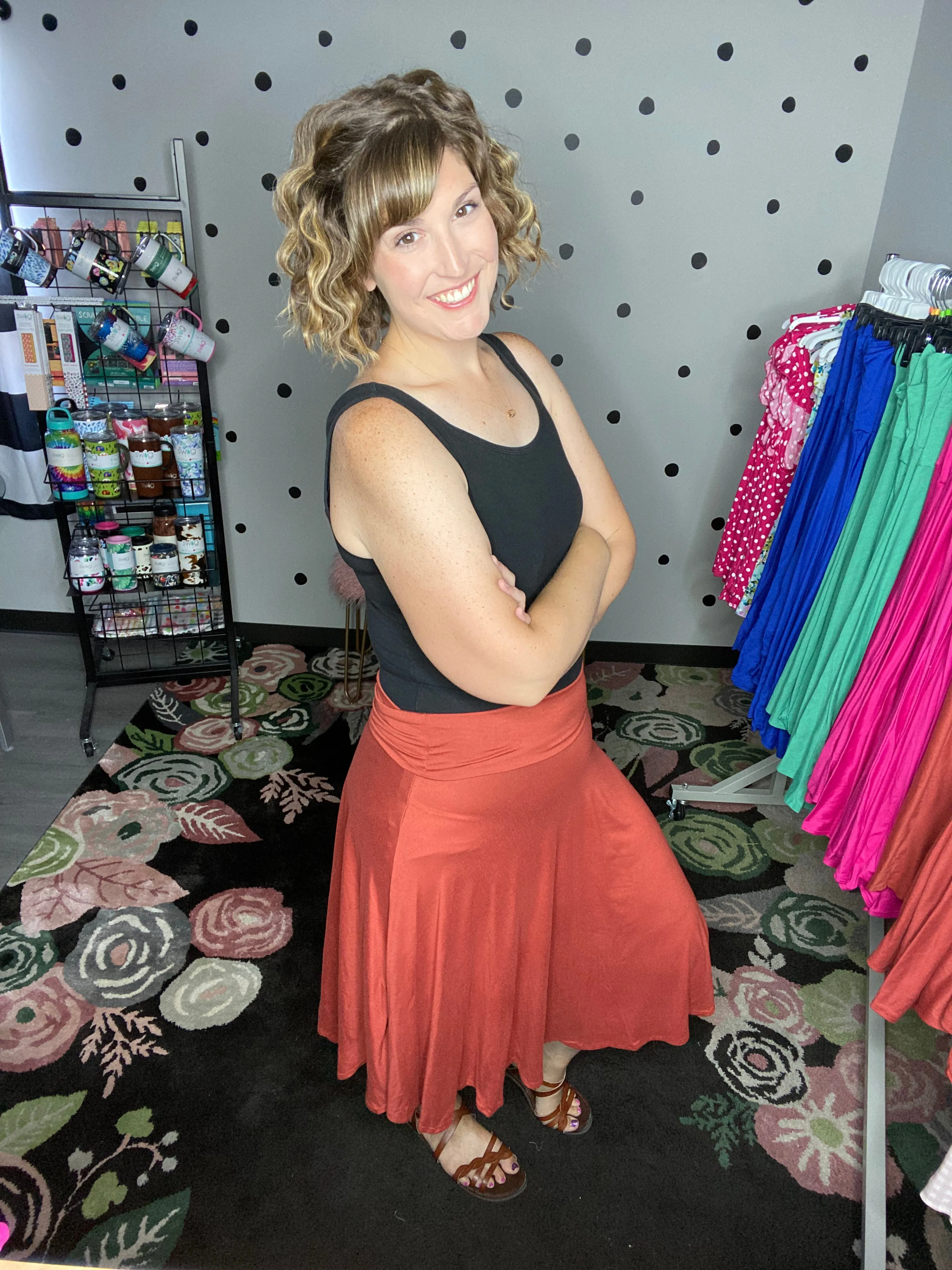 Solid Yoga Waistband Skirts | 4 colors
