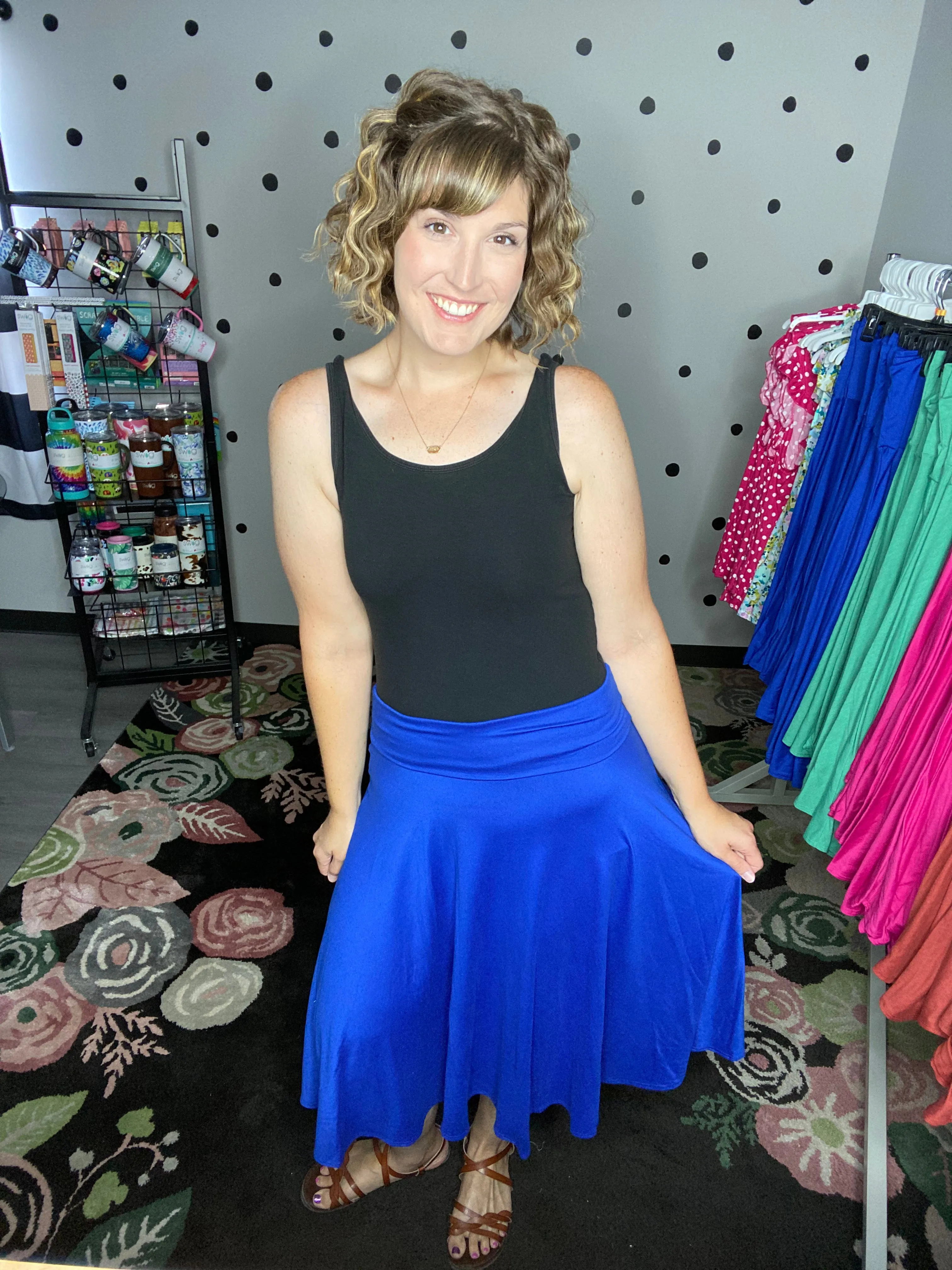 Solid Yoga Waistband Skirts | 4 colors