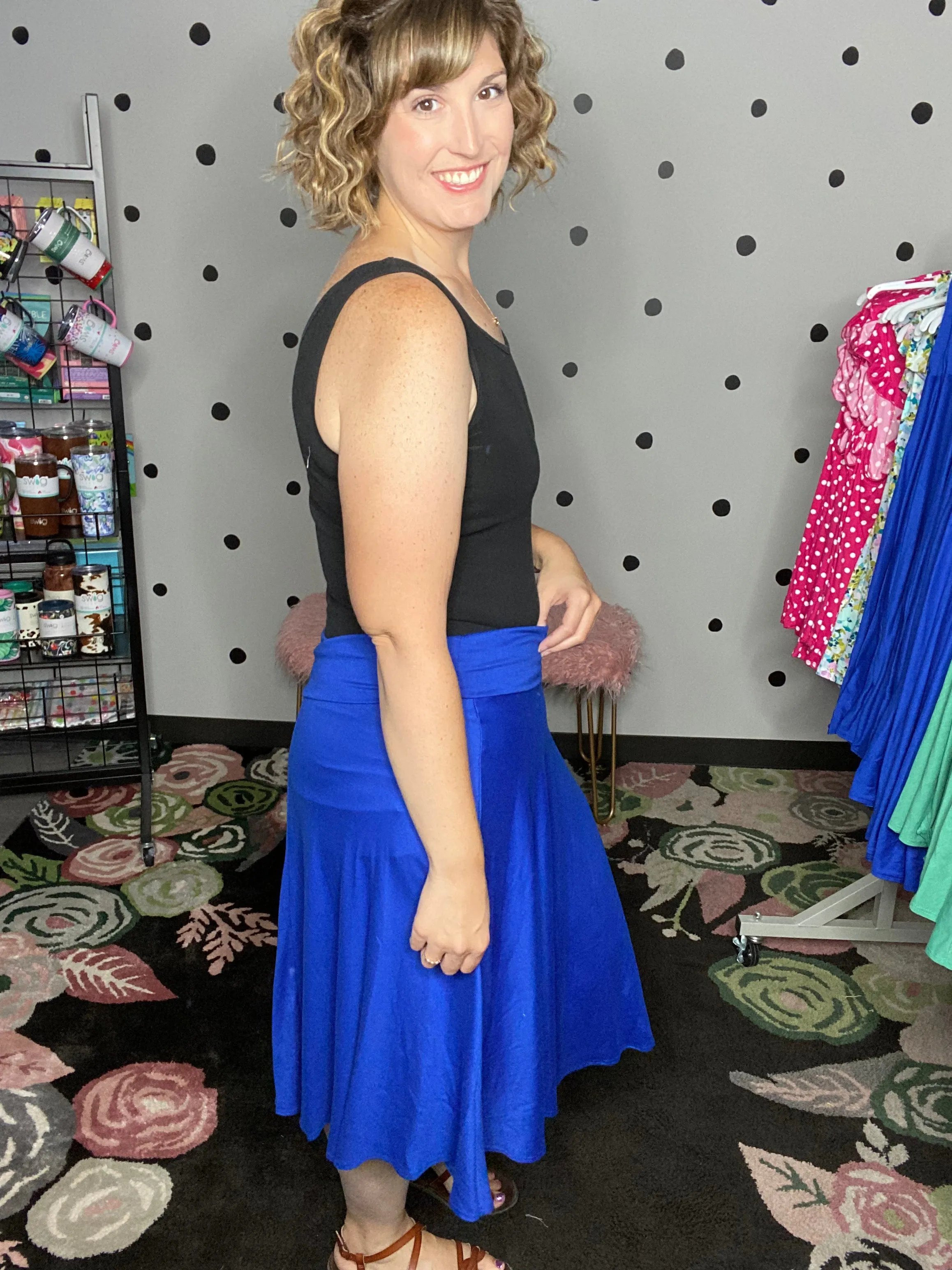 Solid Yoga Waistband Skirts | 4 colors