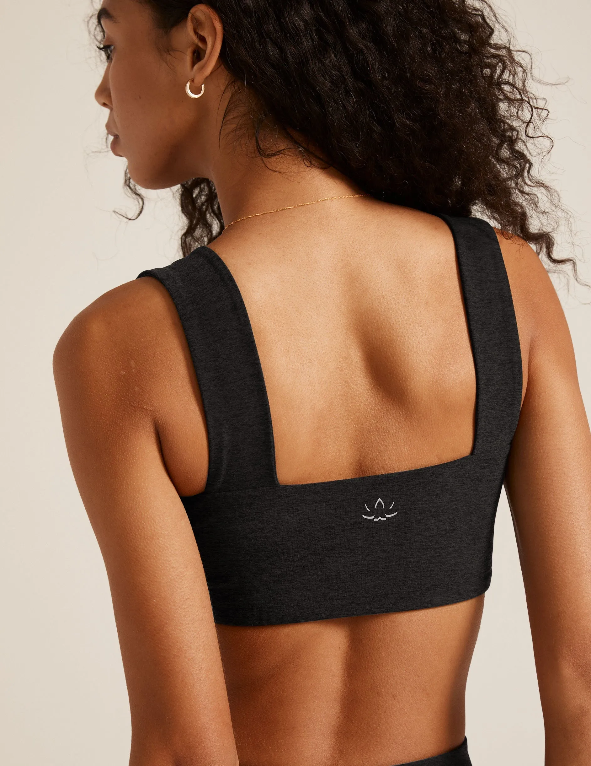 Spacedye Squared Bra in Darkest Night