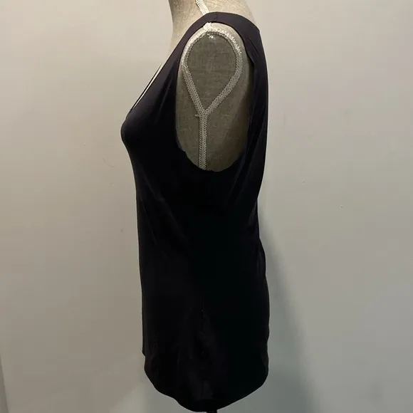 SPANX Black The Hide &amp; Sleek Black Cami Tank Top Size Large