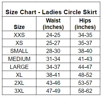 Spectacular Spidey Ladies' Circle Skirt
