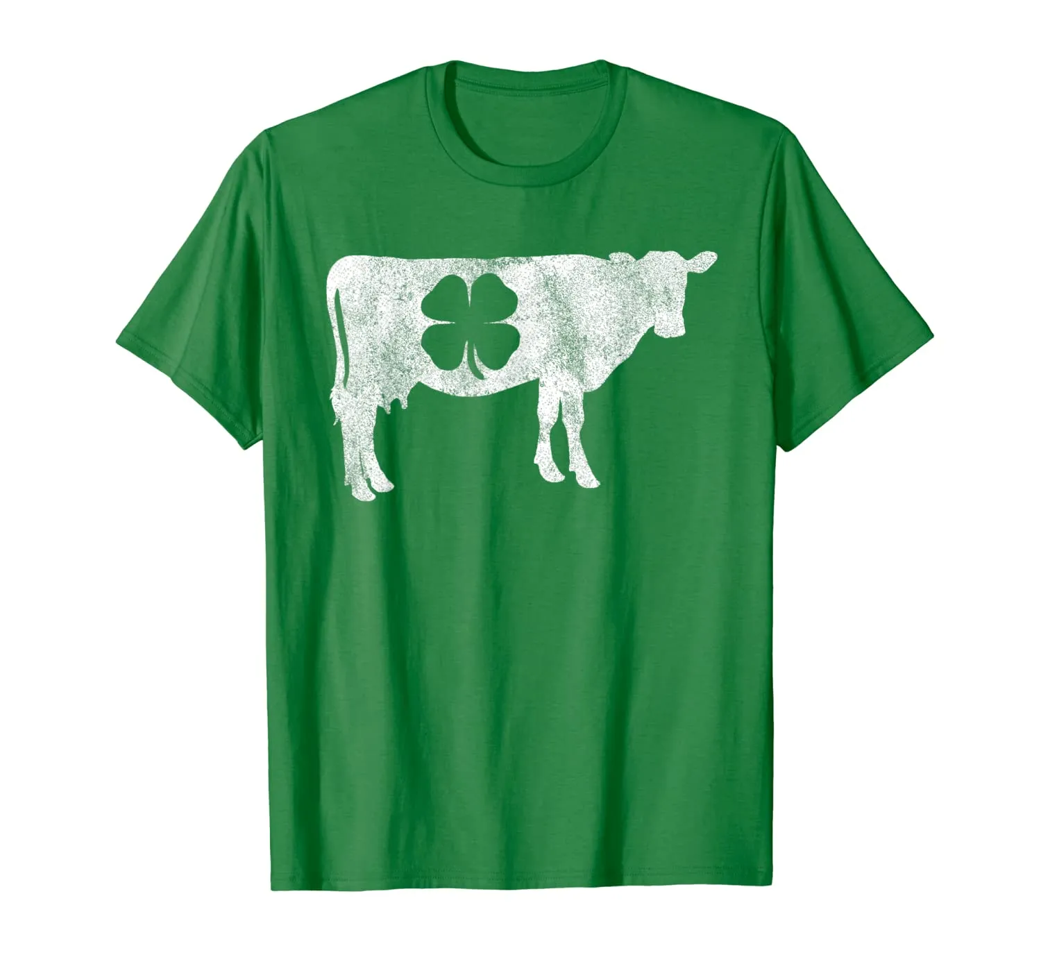 St. Patrick's Day Cow Shamrock Clover Irish Men Women Gift T-Shirt