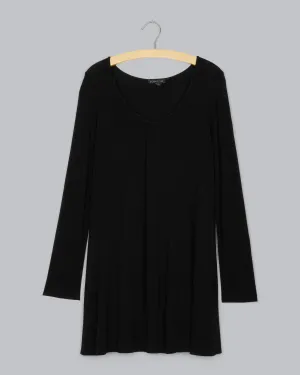 Stretch Silk Jersey Dress