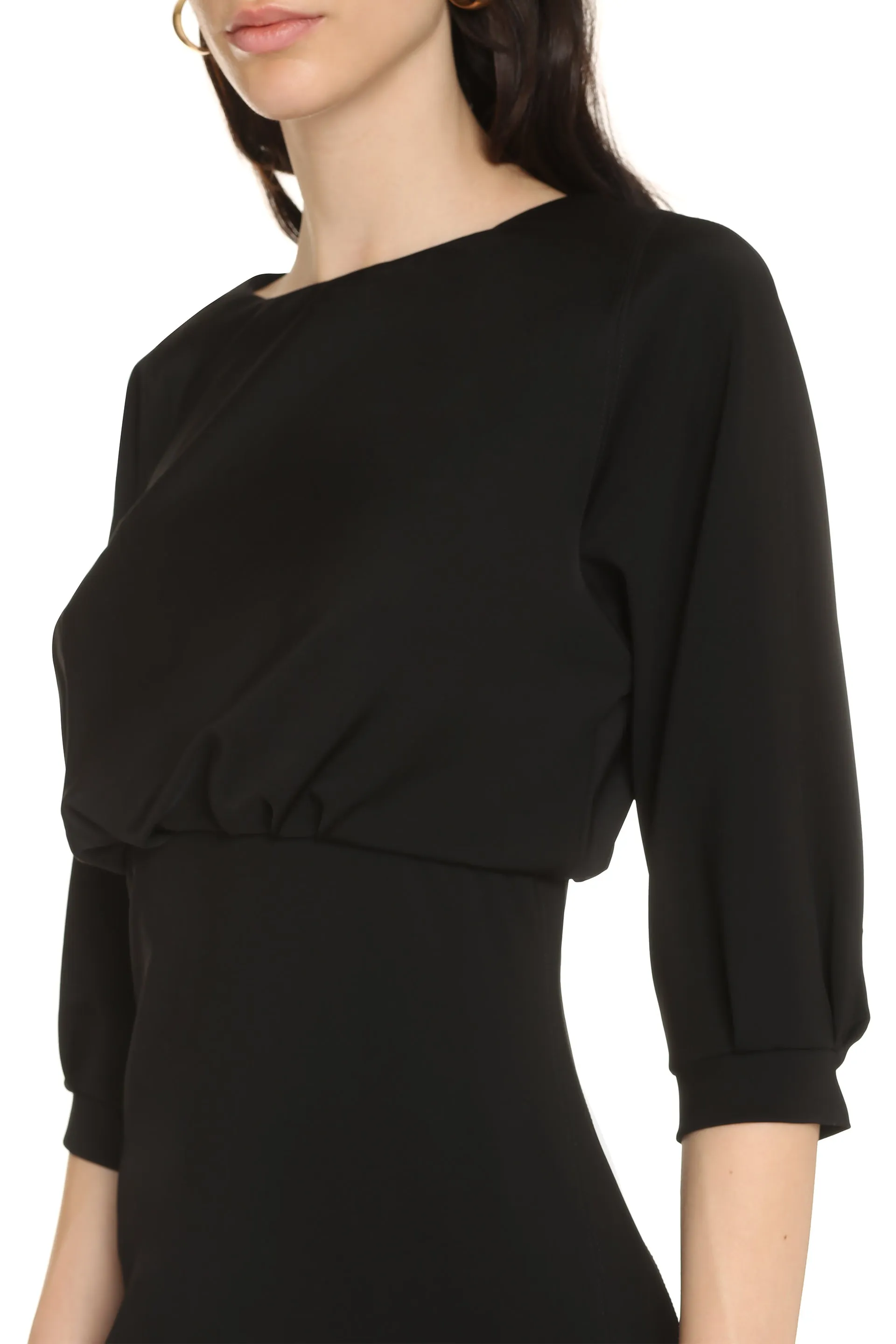 Stretch viscose dress