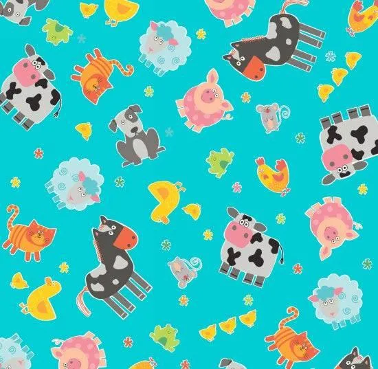Studio E - Funny Farm - Farm - Teal
