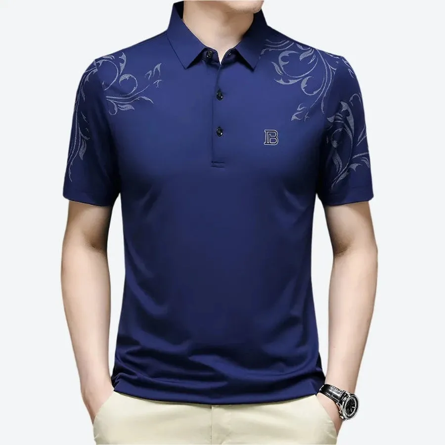 Stylish Embroidered Casual Polo Shirts