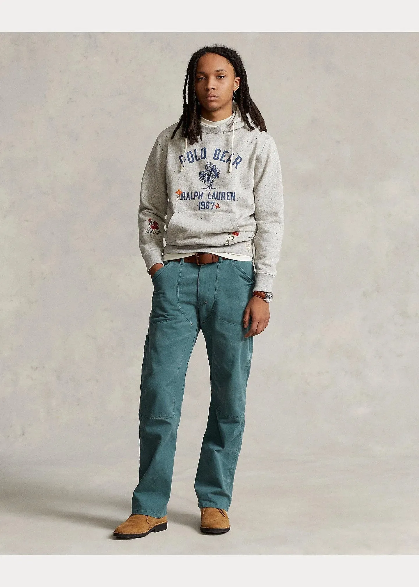 Sudadera de Felpa con Polo Bear