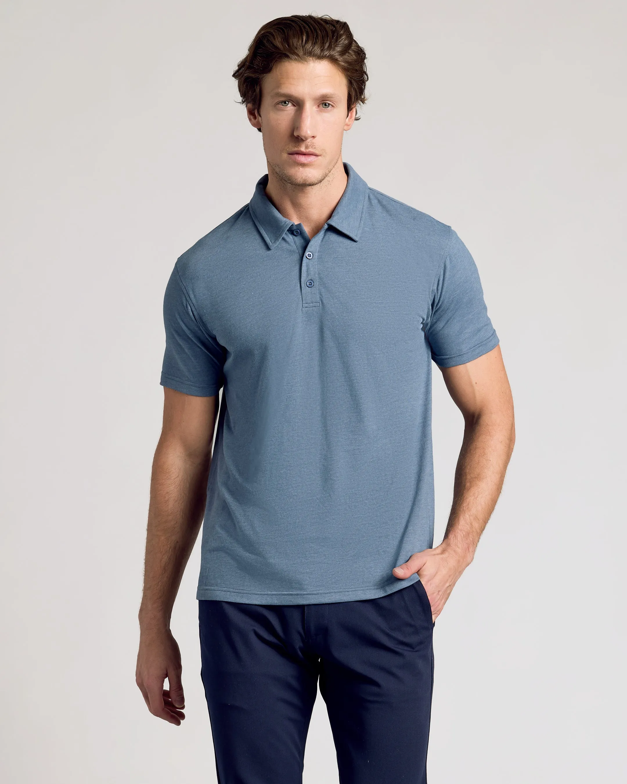 Summer Storm Short Sleeve Classic Polo 3-Pack