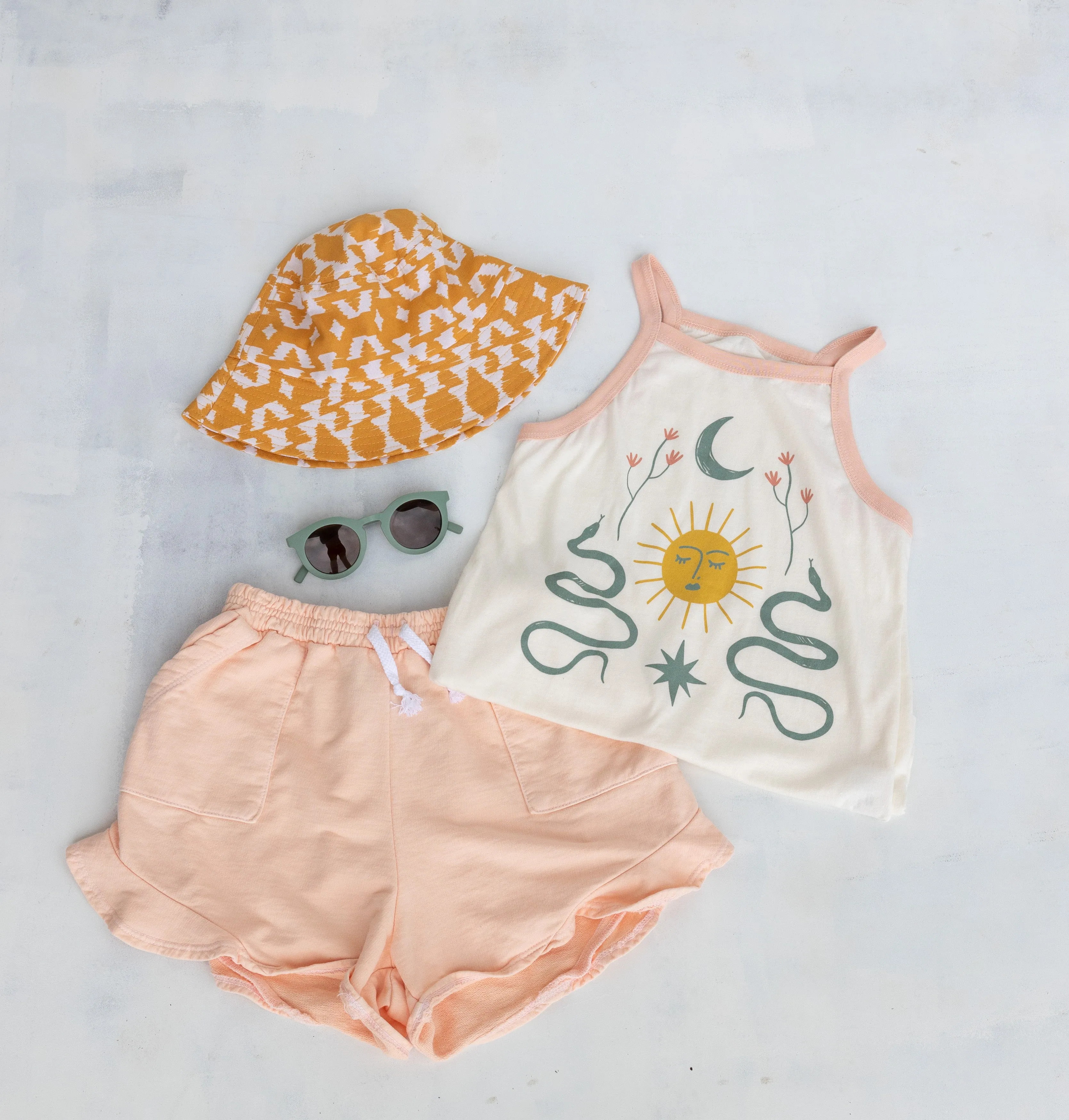 Sun and Moon Racer Tee