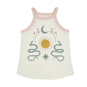 Sun and Moon Racer Tee
