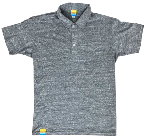 Sun Washed Grey Eco Polo