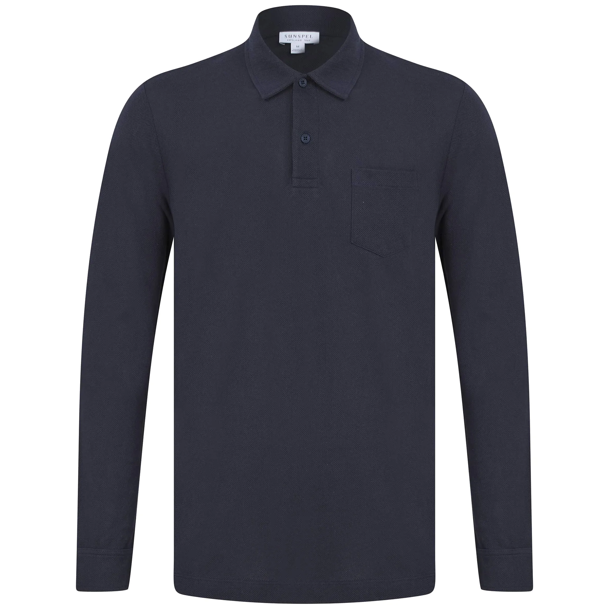SUNSPEL RIVIERA LONG SLEEVE POLO SHIRT