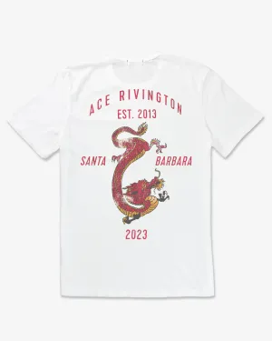 Supima Tee - Crewneck SS - Ace Dragon Chalk