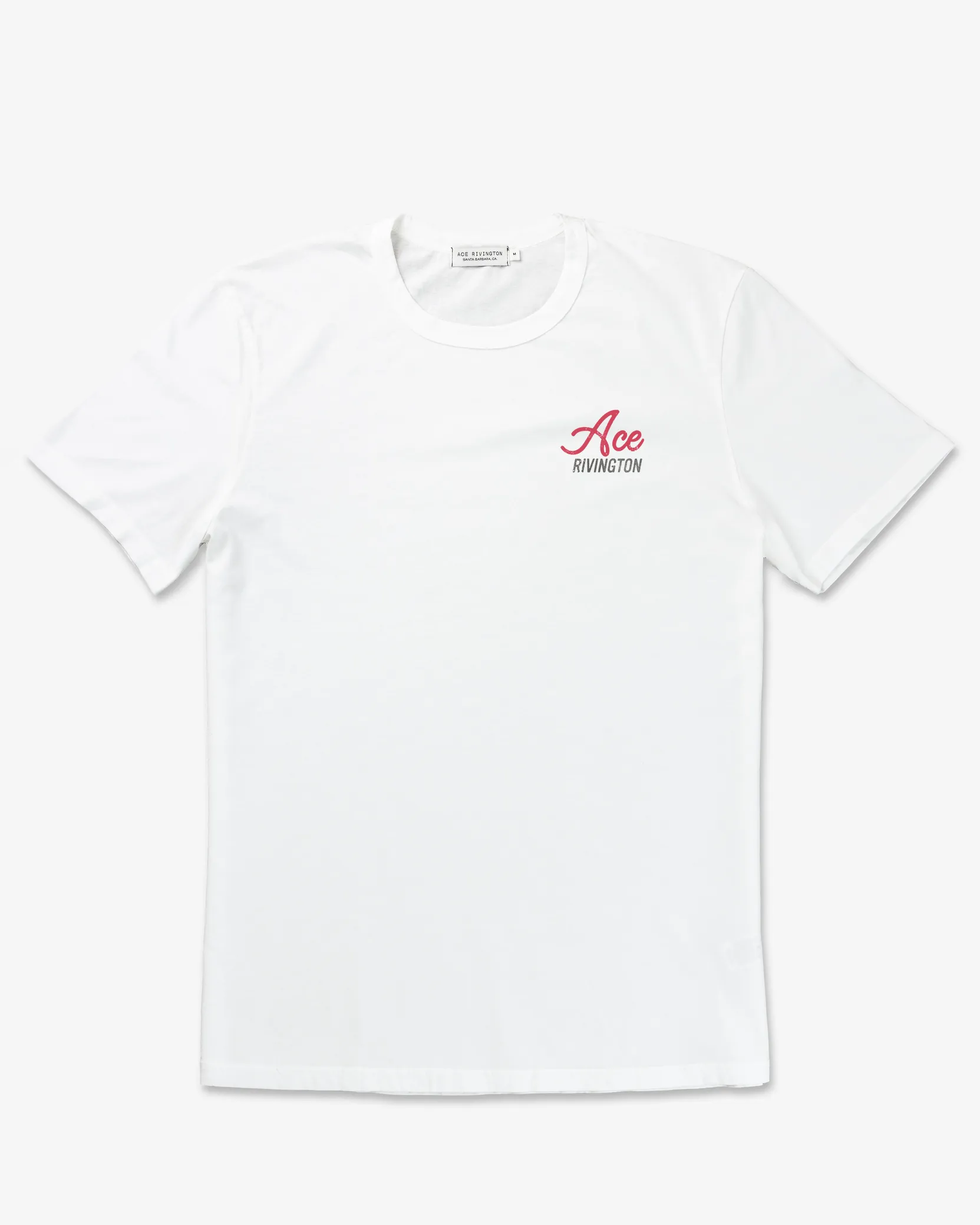 Supima Tee - Crewneck SS - Ace Dragon Chalk