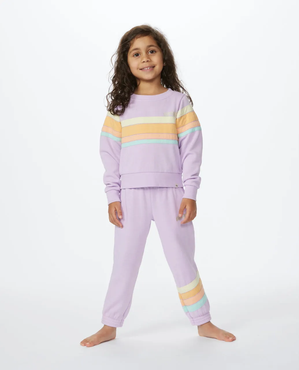 SURF REVIVAL CREW - GIRL - ORCHID MIST (AGES 3 TO 8)