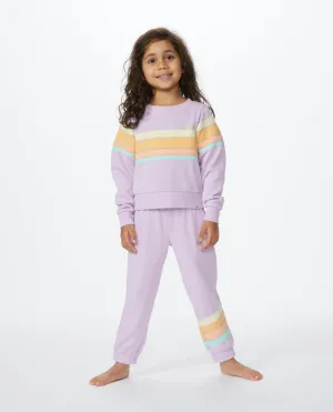 SURF REVIVAL CREW - GIRL - ORCHID MIST (AGES 3 TO 8)