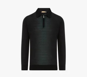 Sweater with Geometric Pattern