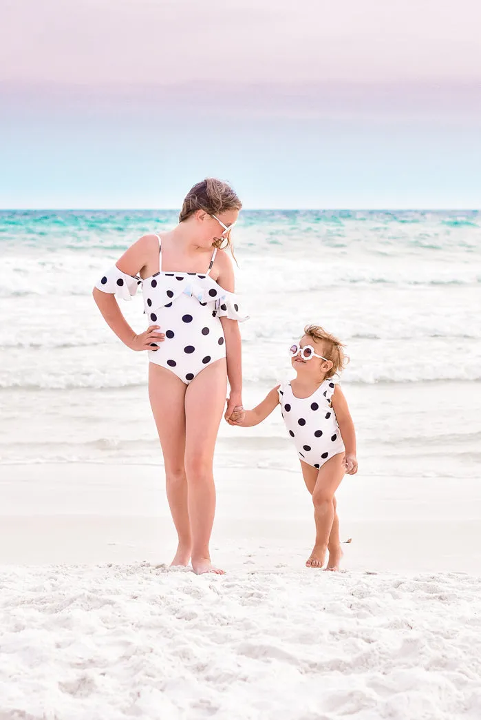 Sweet Life Swimsuit (Girls Off the Shoulder)