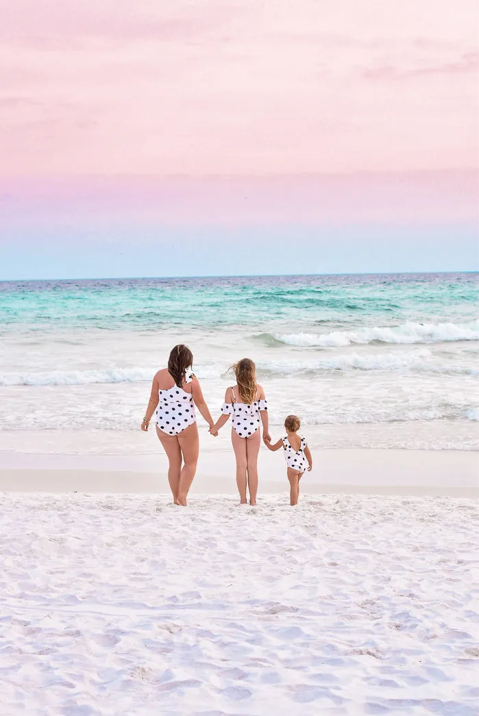 Sweet Life Swimsuit (Girls Off the Shoulder)