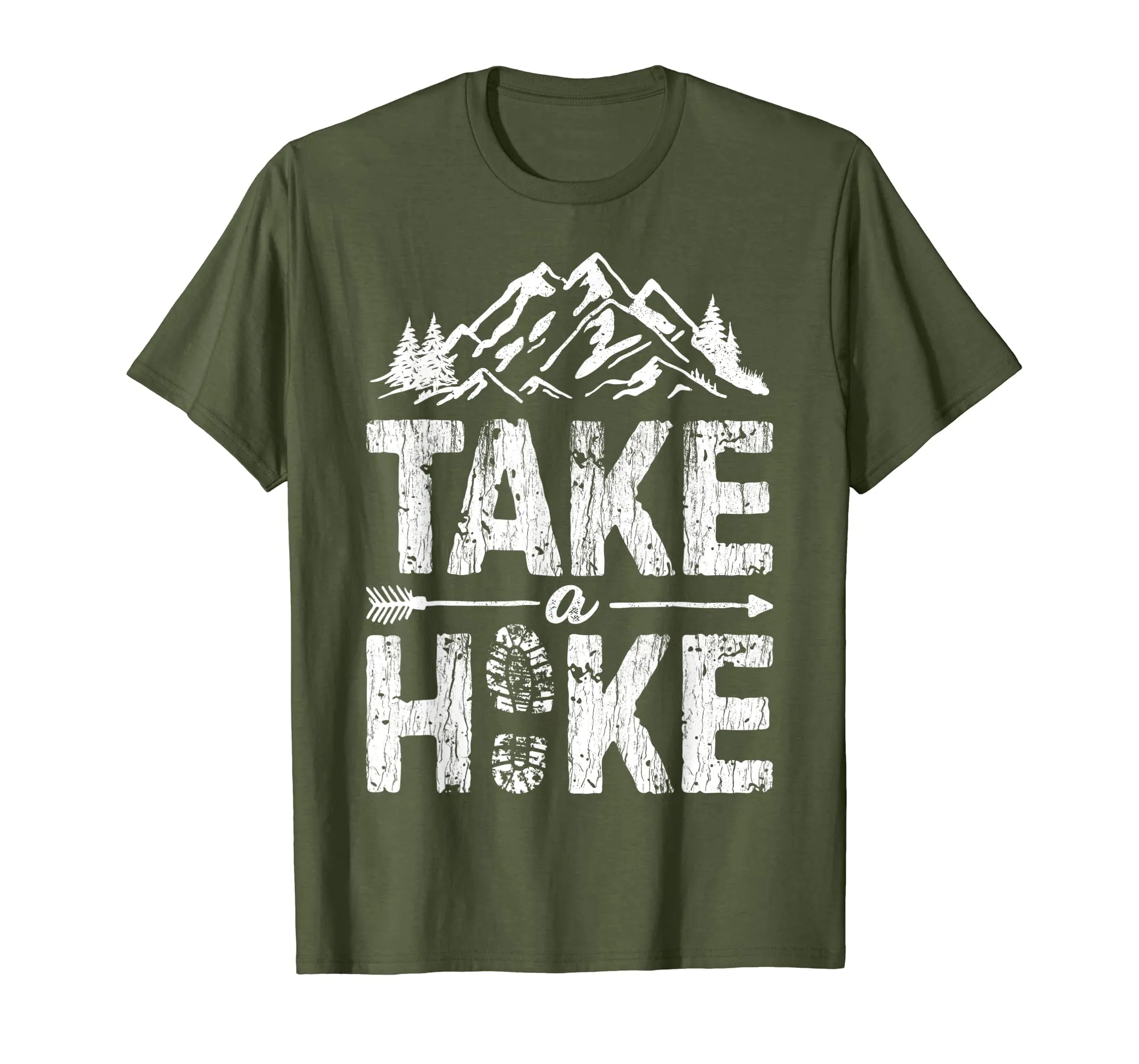 Take a Hike T shirt Outdoor Hiking Nature Hiker Vintage Gift
