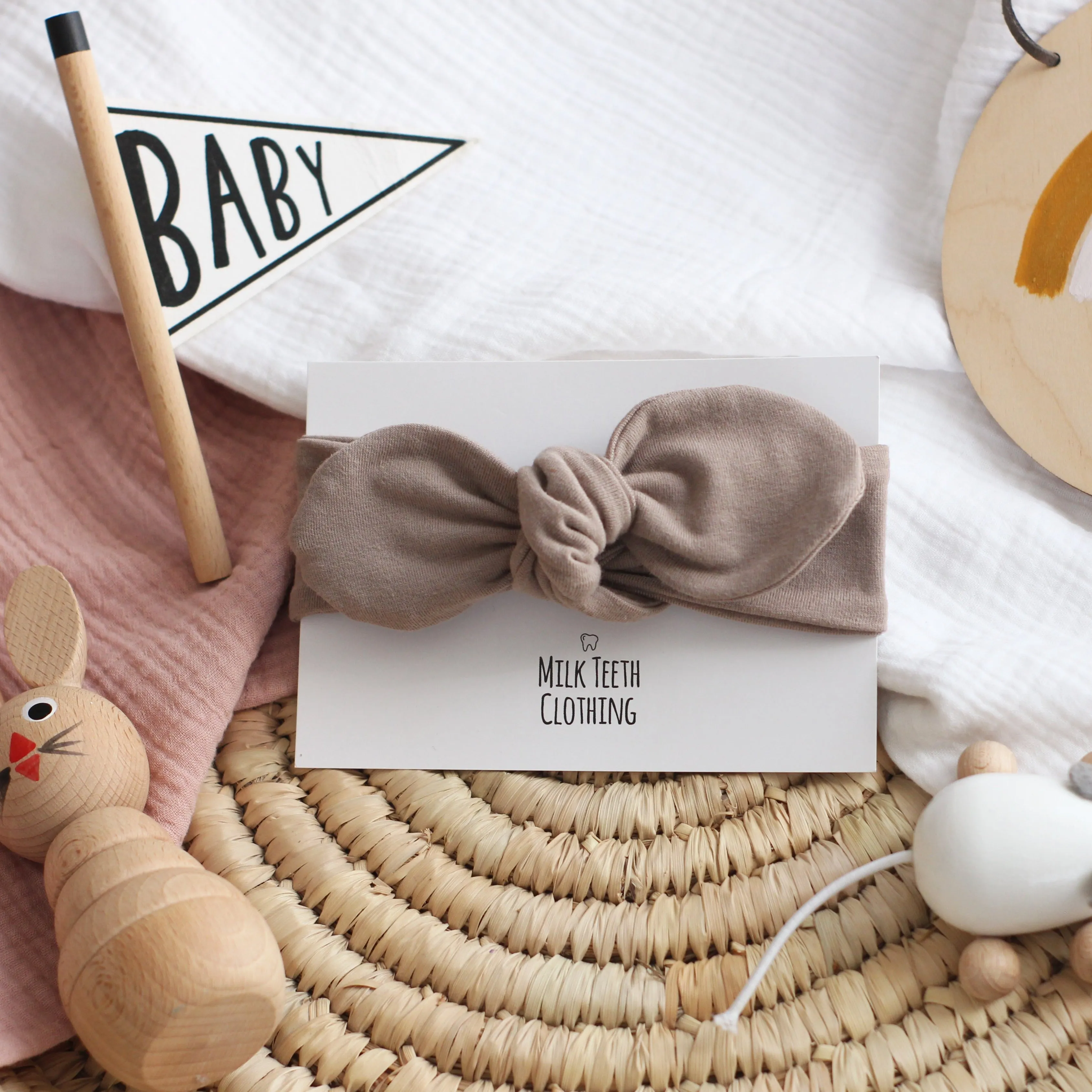 Taupe Baby & Toddler Headband