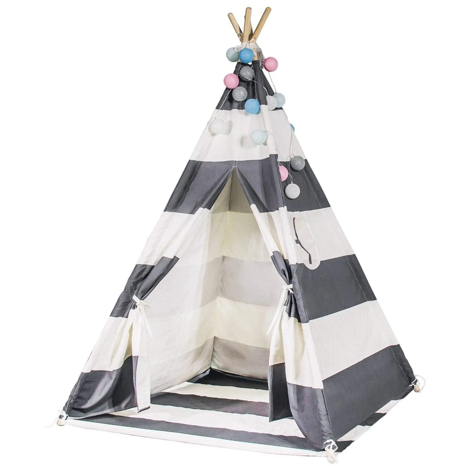 Teepee Tent for Kids with Carry Toys Girls/Boys Girls