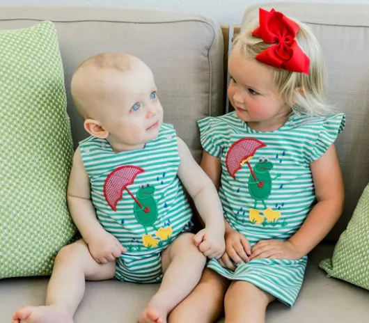 The Bailey Boys Froggy Flo Knit Bubble