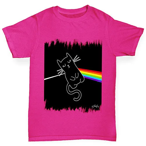 The Dark Side of the Cat Girl's T-Shirt