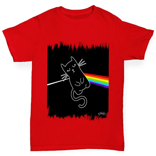 The Dark Side of the Cat Girl's T-Shirt