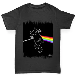 The Dark Side of the Cat Girl's T-Shirt