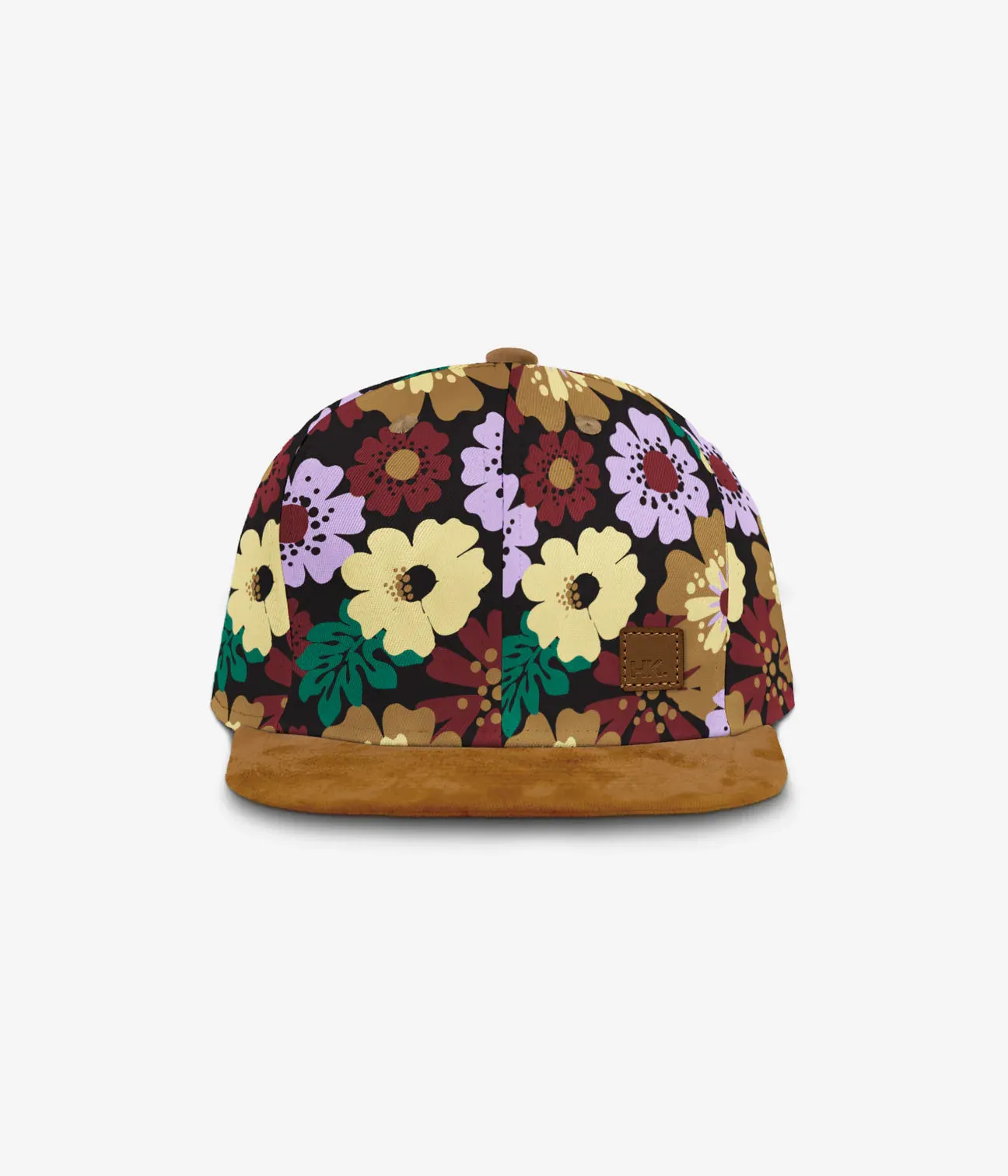 The Fall Garden Snapback Hat - Merlot - KIDS