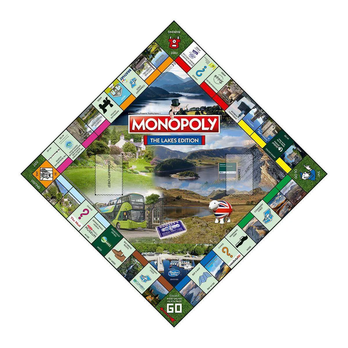 The Lakes Monopoly Board Game