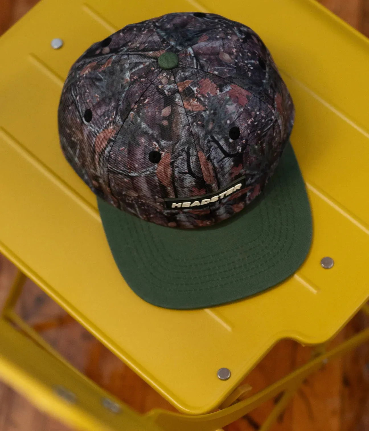 The Real Tree Snapback Hat - Black - KIDS