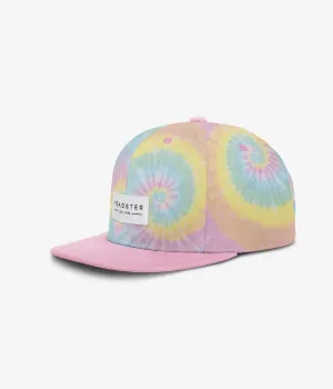 The Tie Dye Snapback Hat - Pink - KIDS