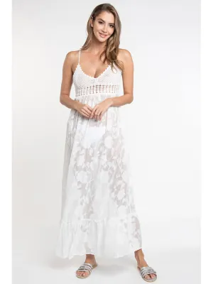 Tianna Maxi Dress In White