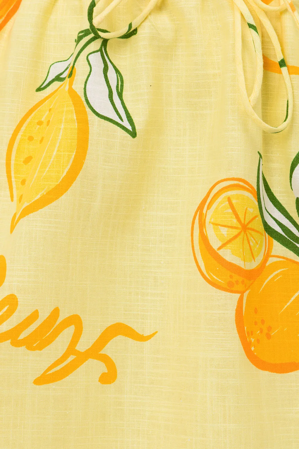 Tillie Top - Amalfi Citrus