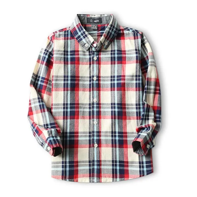 Toddler Boy's Anchor Pattern Shirt