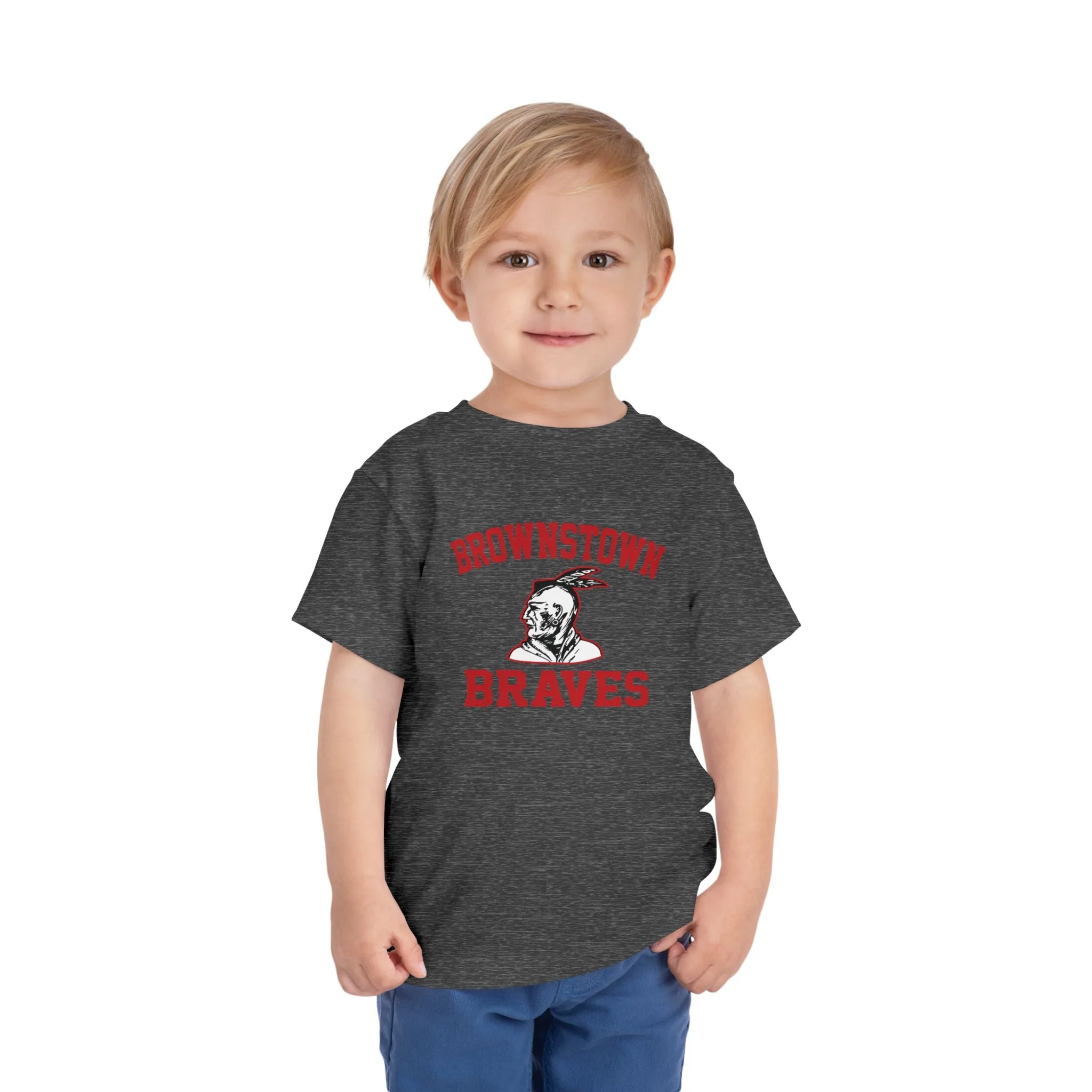 TODDLER - Brownstown Braves Short Sleeve Tee