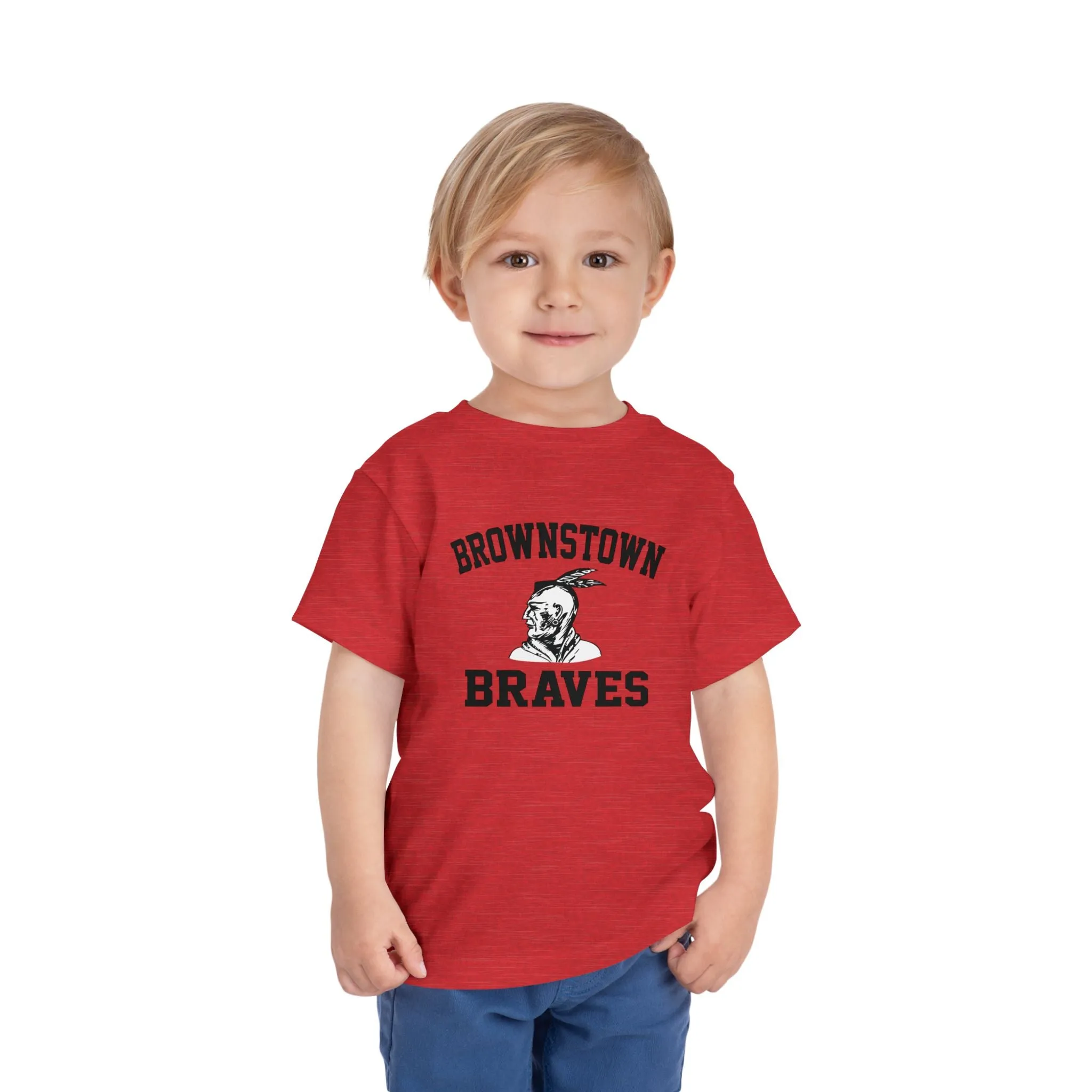 TODDLER - Brownstown Braves Short Sleeve Tee