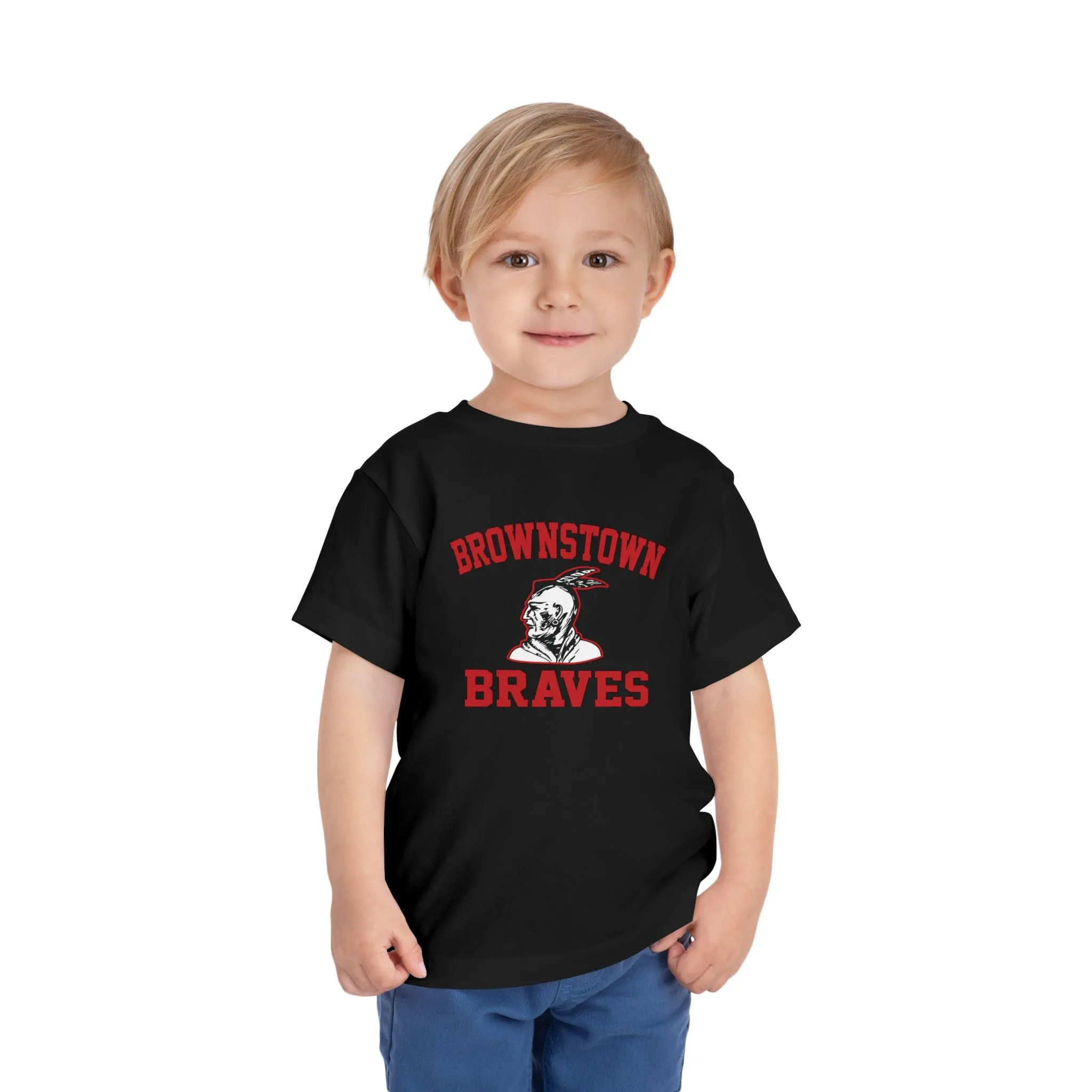 TODDLER - Brownstown Braves Short Sleeve Tee