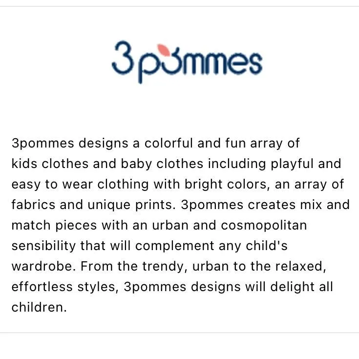 Toddler girls 3pommes dress