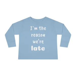 Toddler Long Sleeve Tee - LATE