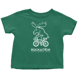Toddler Moose T-Shirt (white ink)
