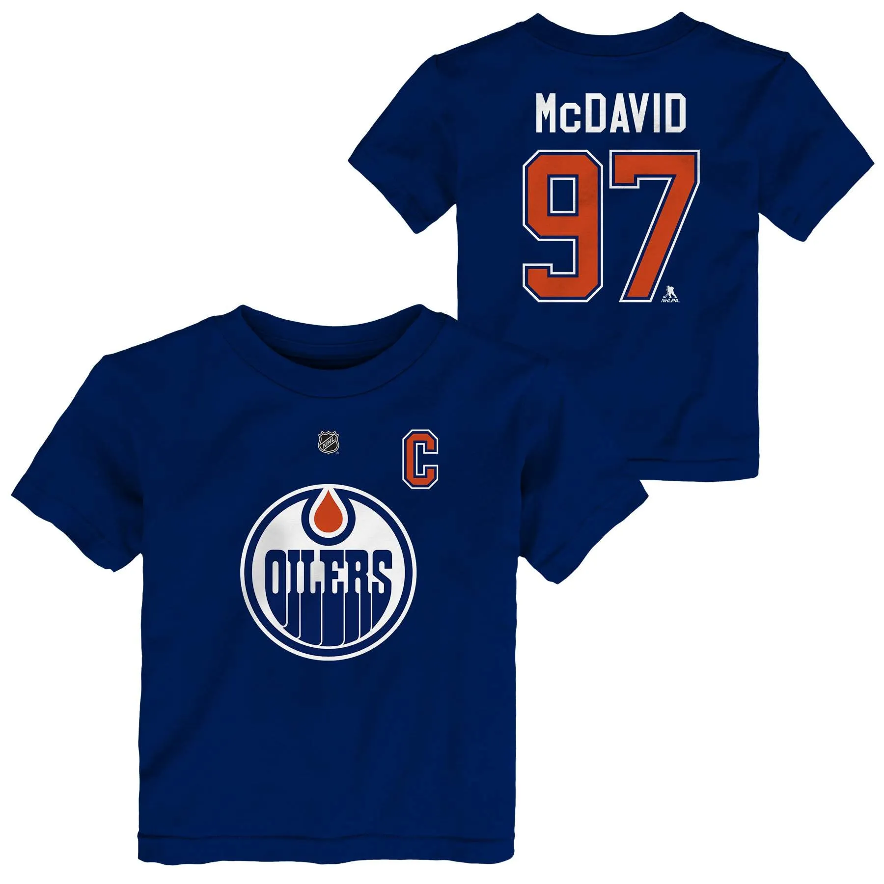 Toddler Name and Number Tee McDavid