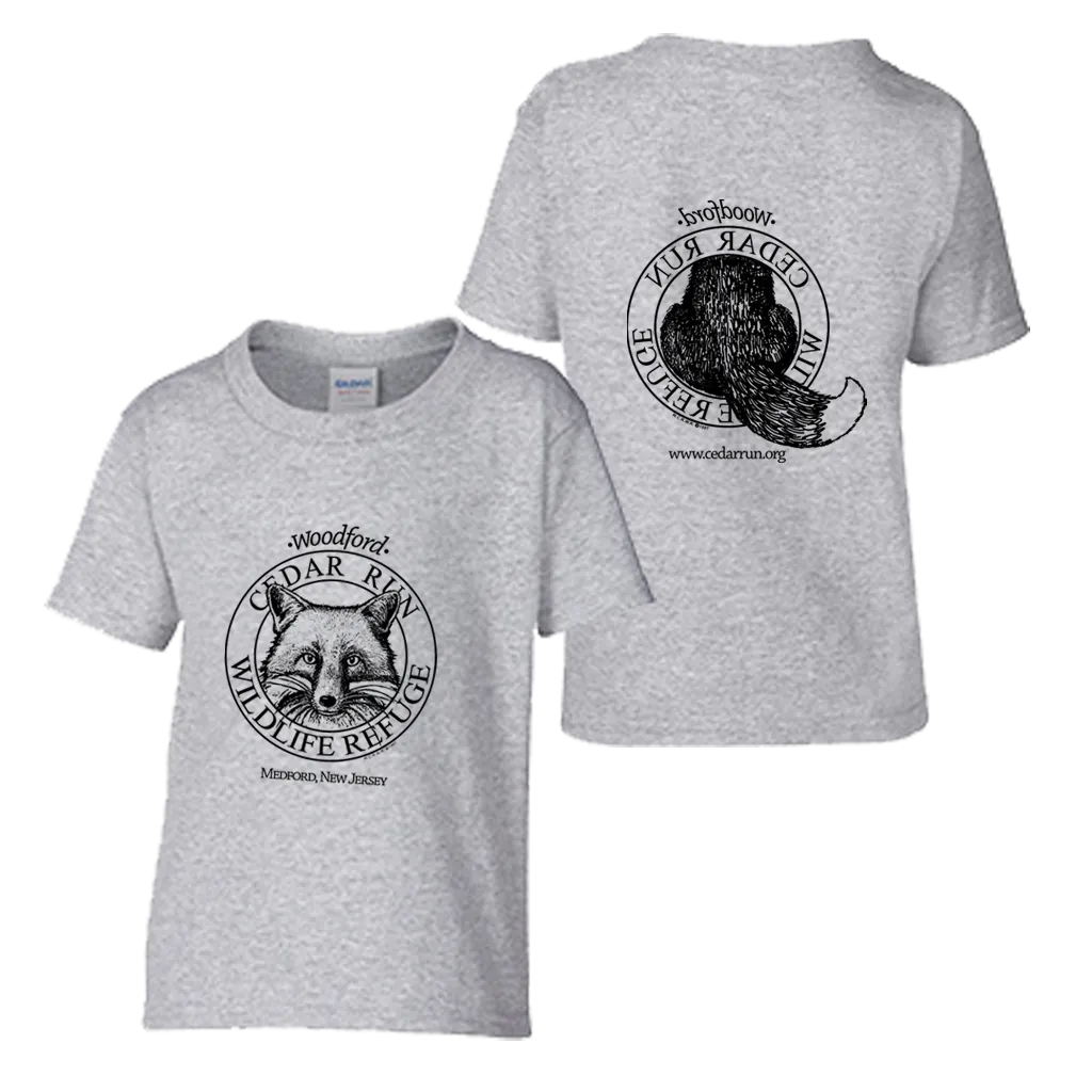 Toddler Short Sleeve T-Shirt with Black Logo