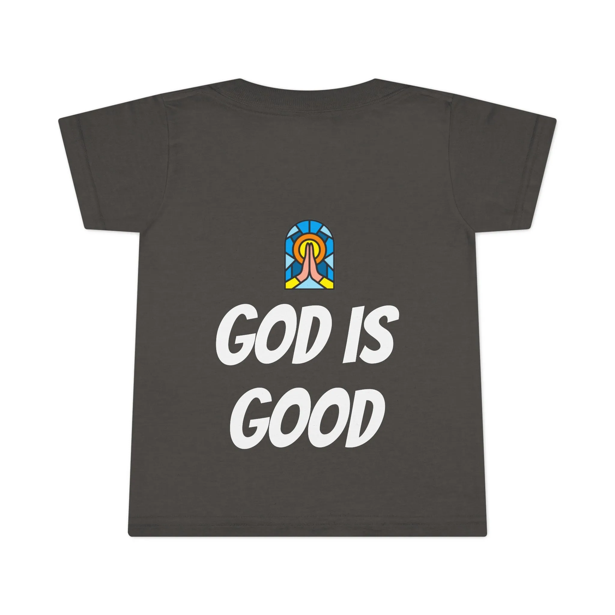 Toddler T-shirt - White Writing - GOOD MORNING JESUS