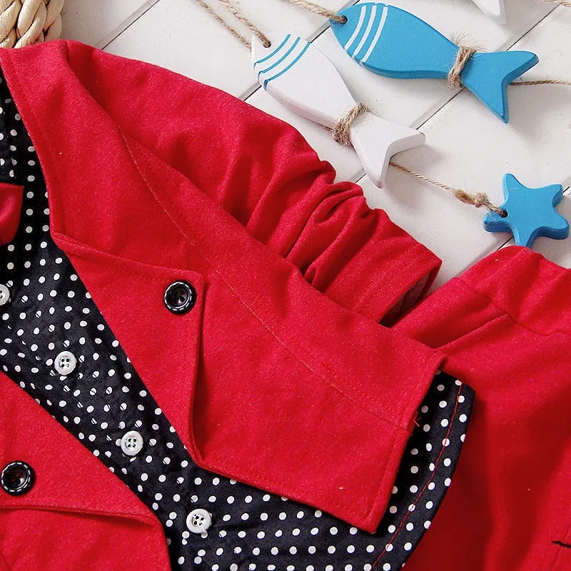 Toddlers Bow-Tie Gentlemens Set